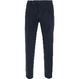 Day Off MAN Gab. Winter with elastic and pockets Navy Blue Men