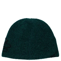 Cap with visor and tech fabric in green unisex