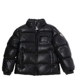 ALAXIOS JACKET with zip and hood in Tech Fabric black unisex