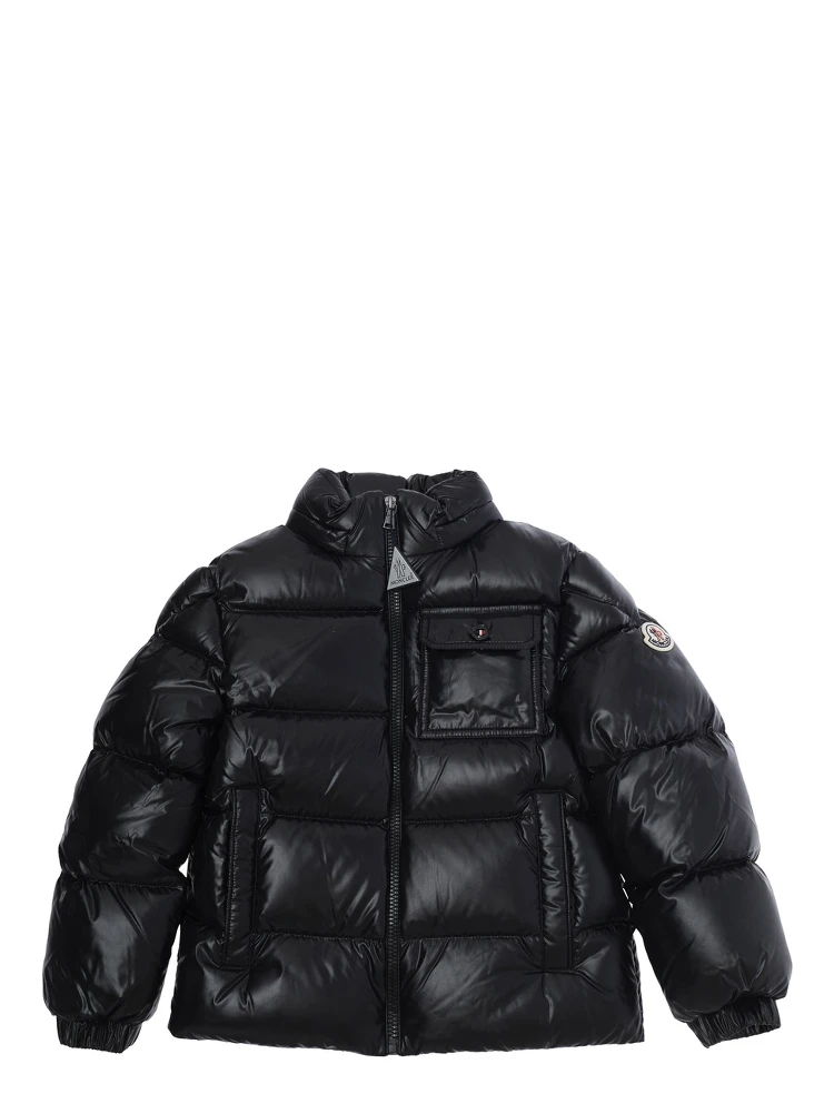 ALAXIOS JACKET with zip and hood in Tech Fabric black unisex
