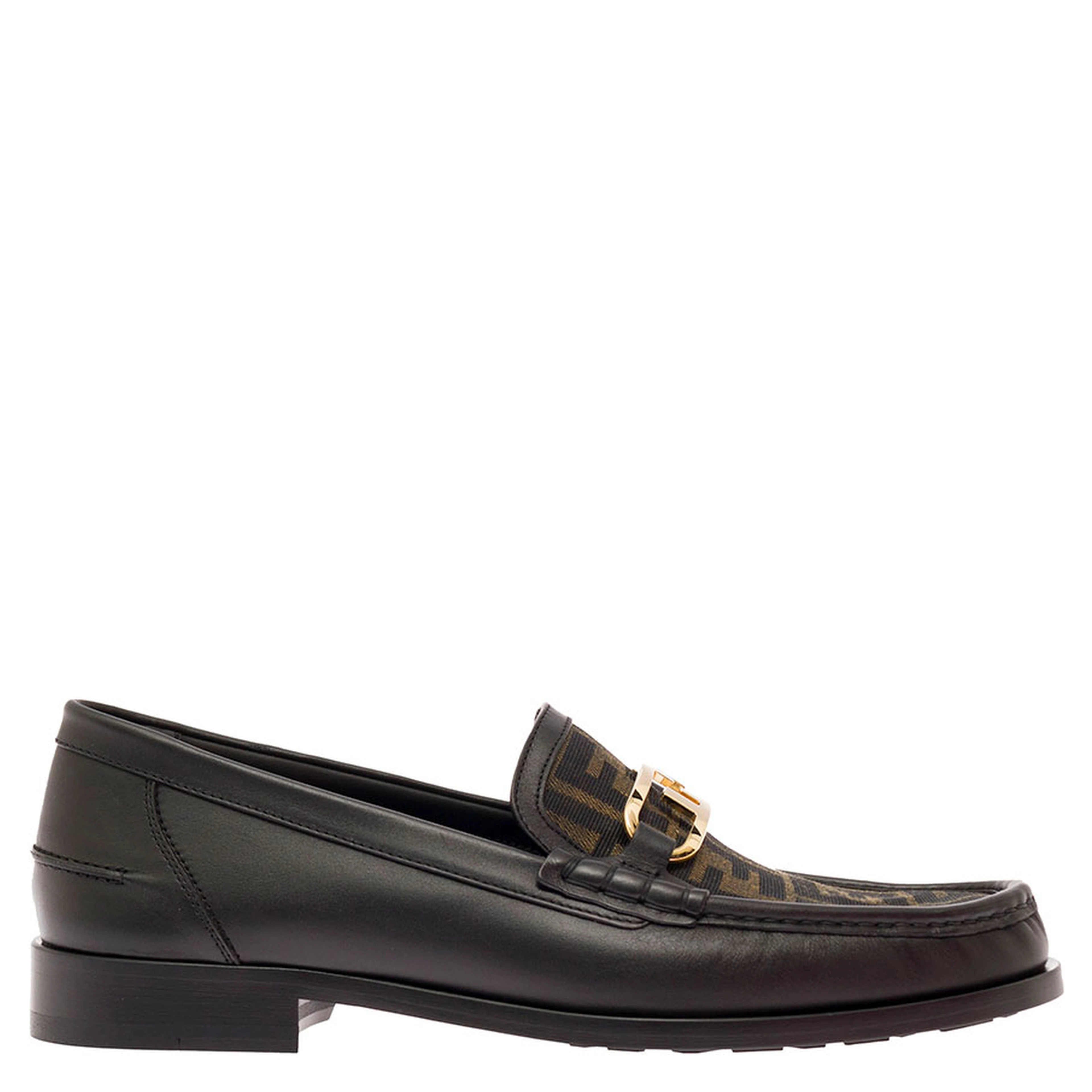 O¿LOCK LOAFER TESSUTO JACQ.FF+VITELLO