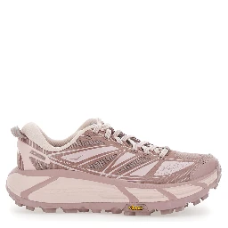 Mafate Speed 2 Pink Low Top Sneakers with Mesh Inserts in Tech Fabric Unisex