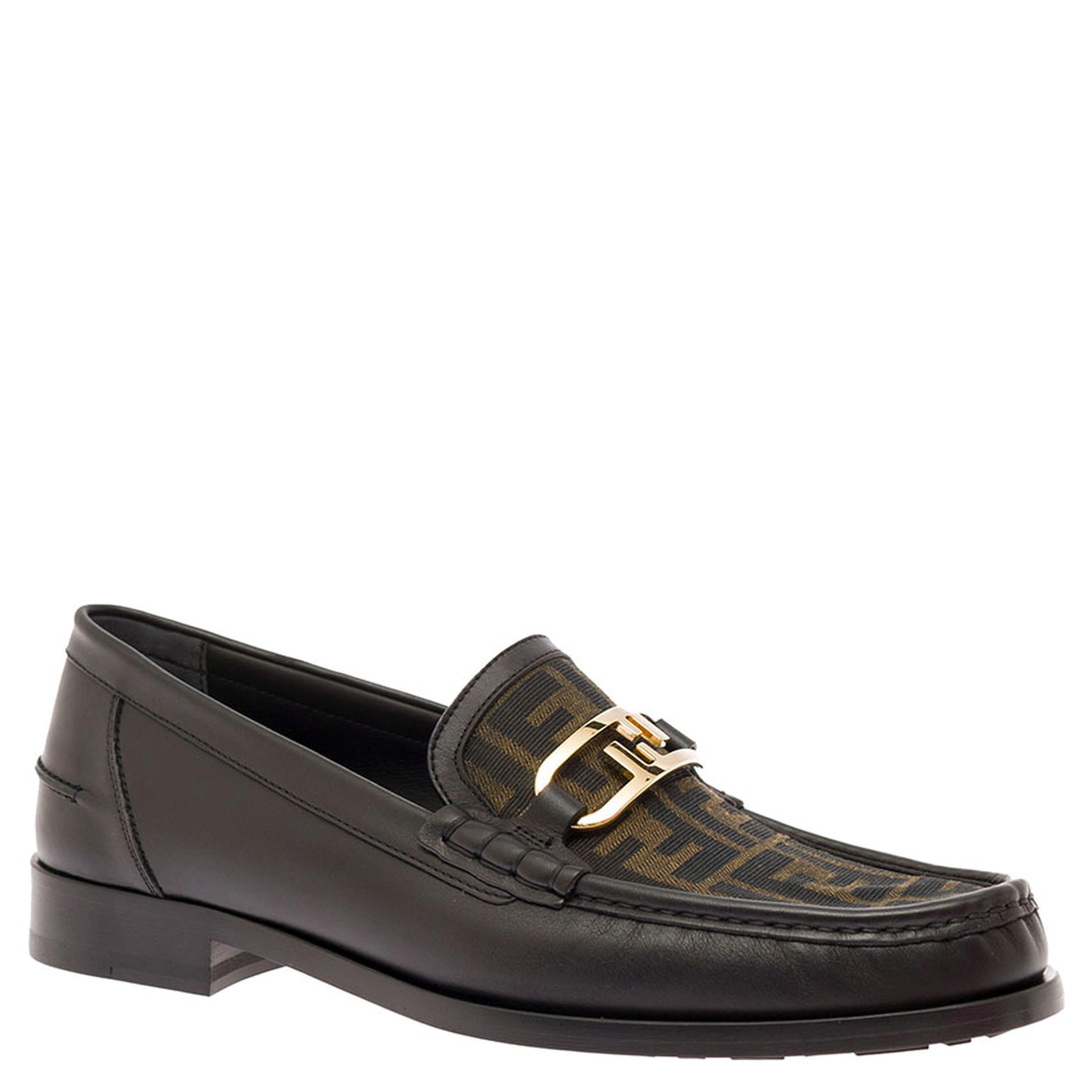 O¿LOCK LOAFER TESSUTO JACQ.FF+VITELLO