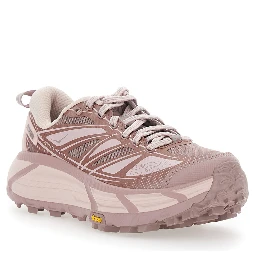 Mafate Speed 2 Pink Low Top Sneakers with Mesh Inserts in Tech Fabric Unisex