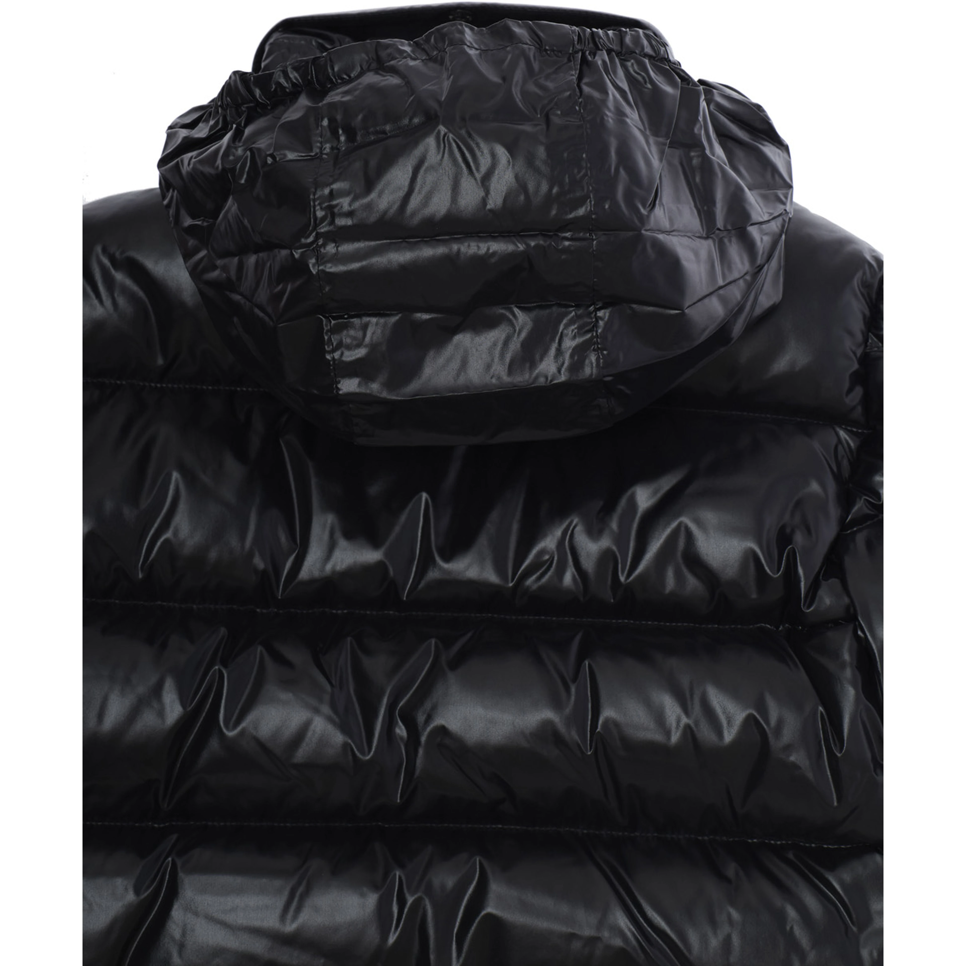 ALAXIOS JACKET with zip and hood in Tech Fabric black unisex