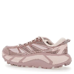 Mafate Speed 2 Pink Low Top Sneakers with Mesh Inserts in Tech Fabric Unisex