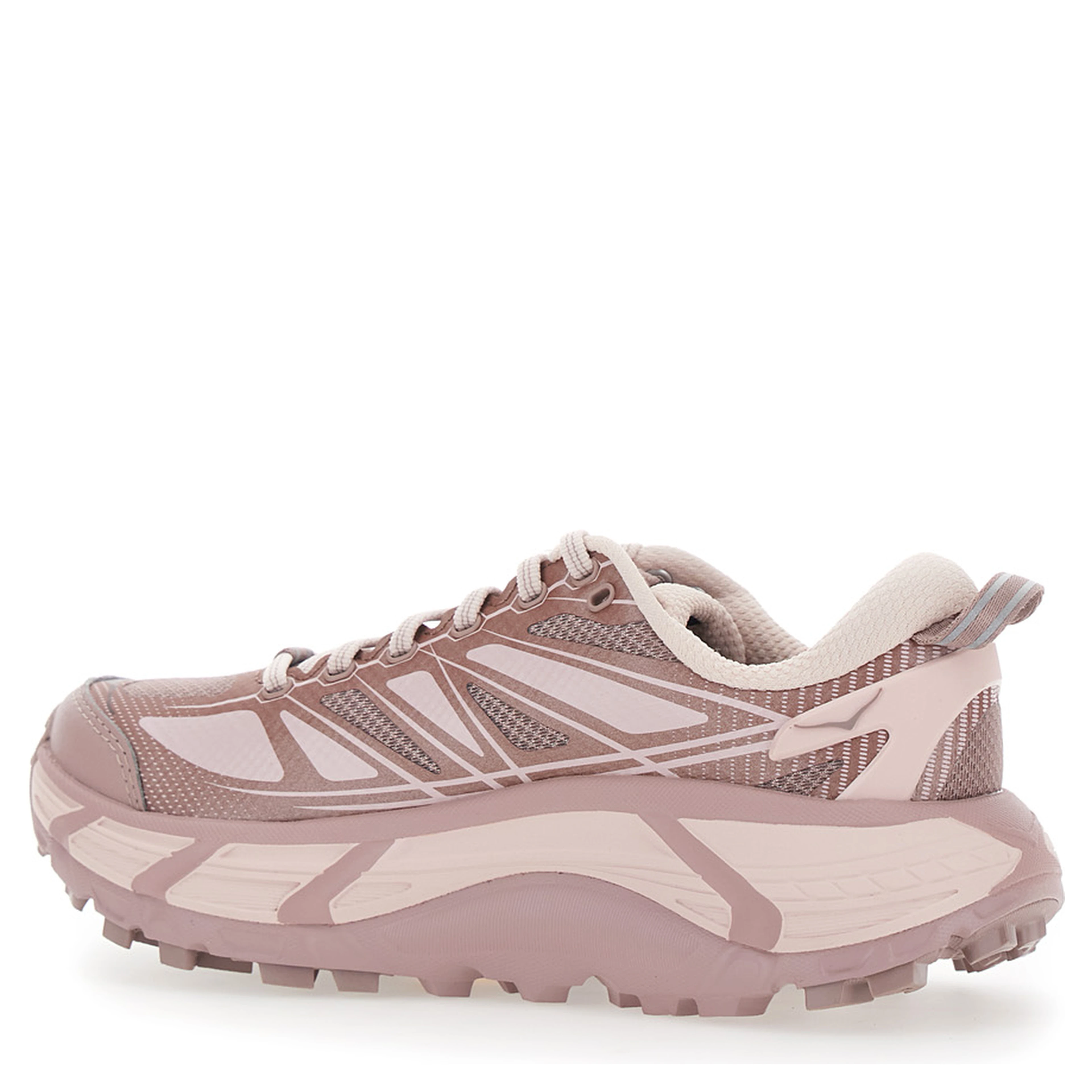 Mafate Speed 2 Pink Low Top Sneakers with Mesh Inserts in Tech Fabric Unisex