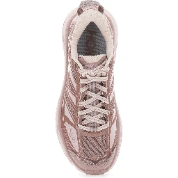 Mafate Speed 2 Pink Low Top Sneakers with Mesh Inserts in Tech Fabric Unisex