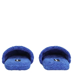 Blue Jacquard Slippers with Tech Fabric and Unisex