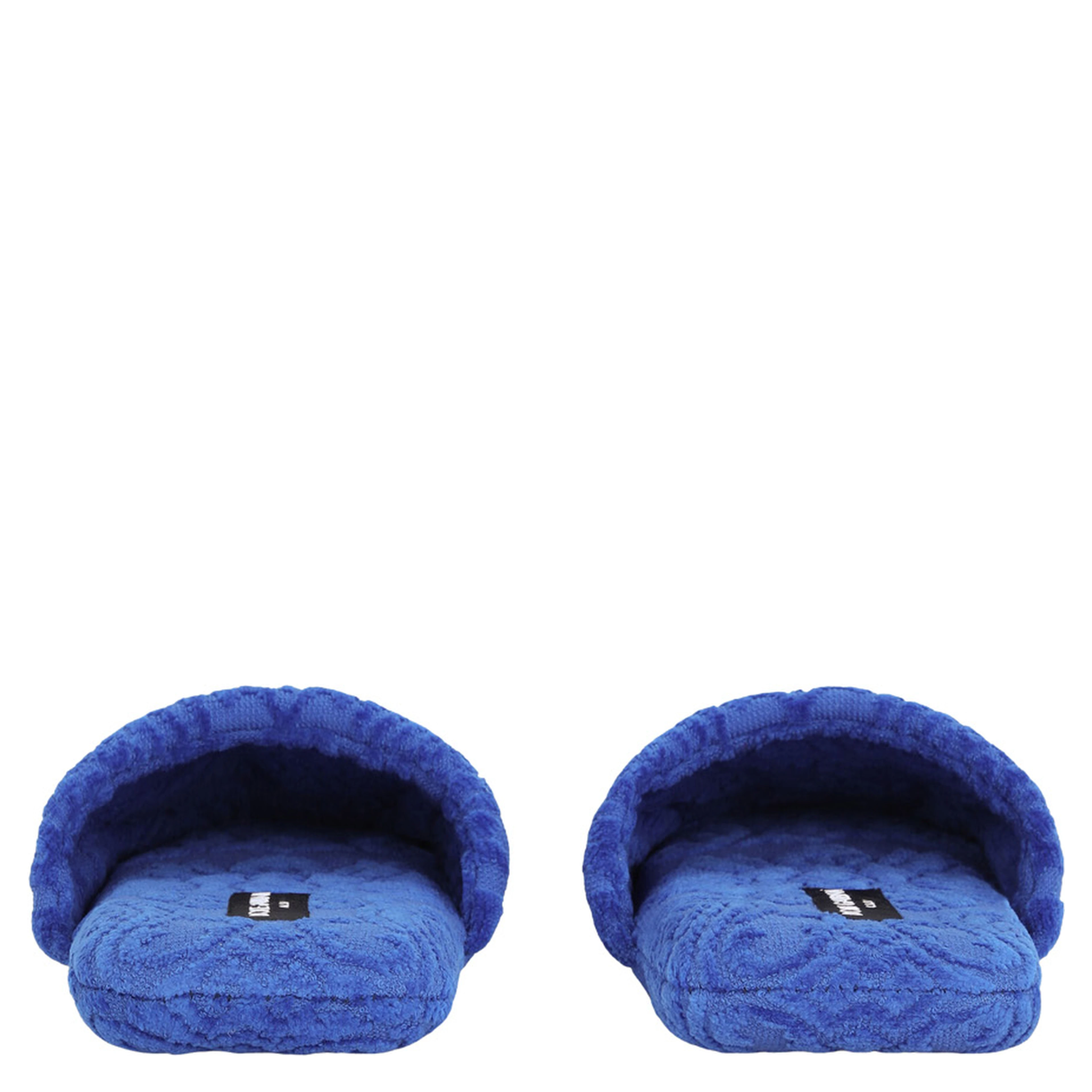 Blue Jacquard Slippers with Tech Fabric and Unisex