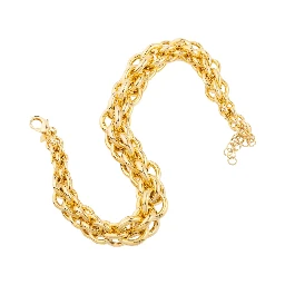 Necklace with 18k gold pendant is characterized by an elegant and metallic design, suitable for women