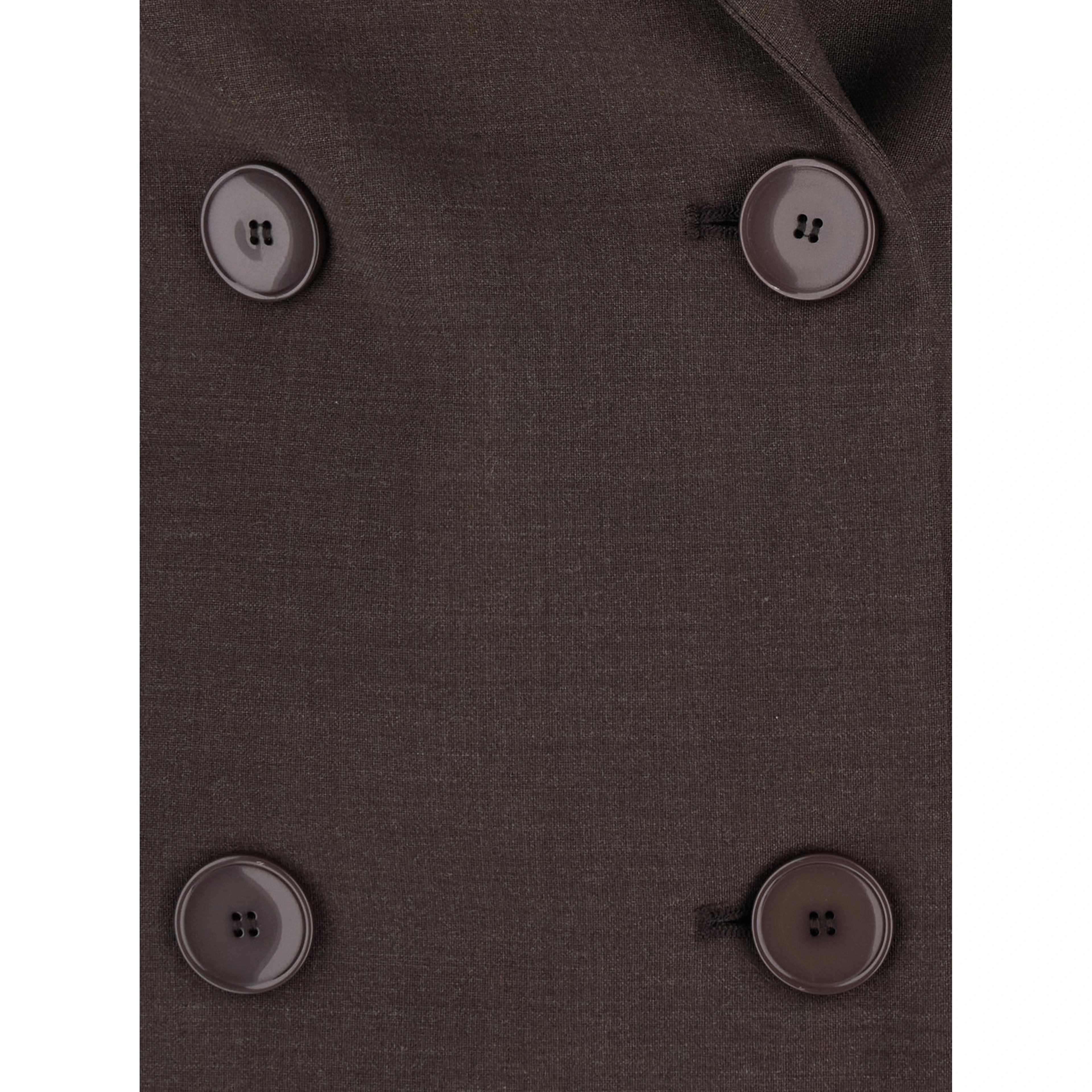 Jacket with shirt collar and long sleeves in Tech Fabric brown for men