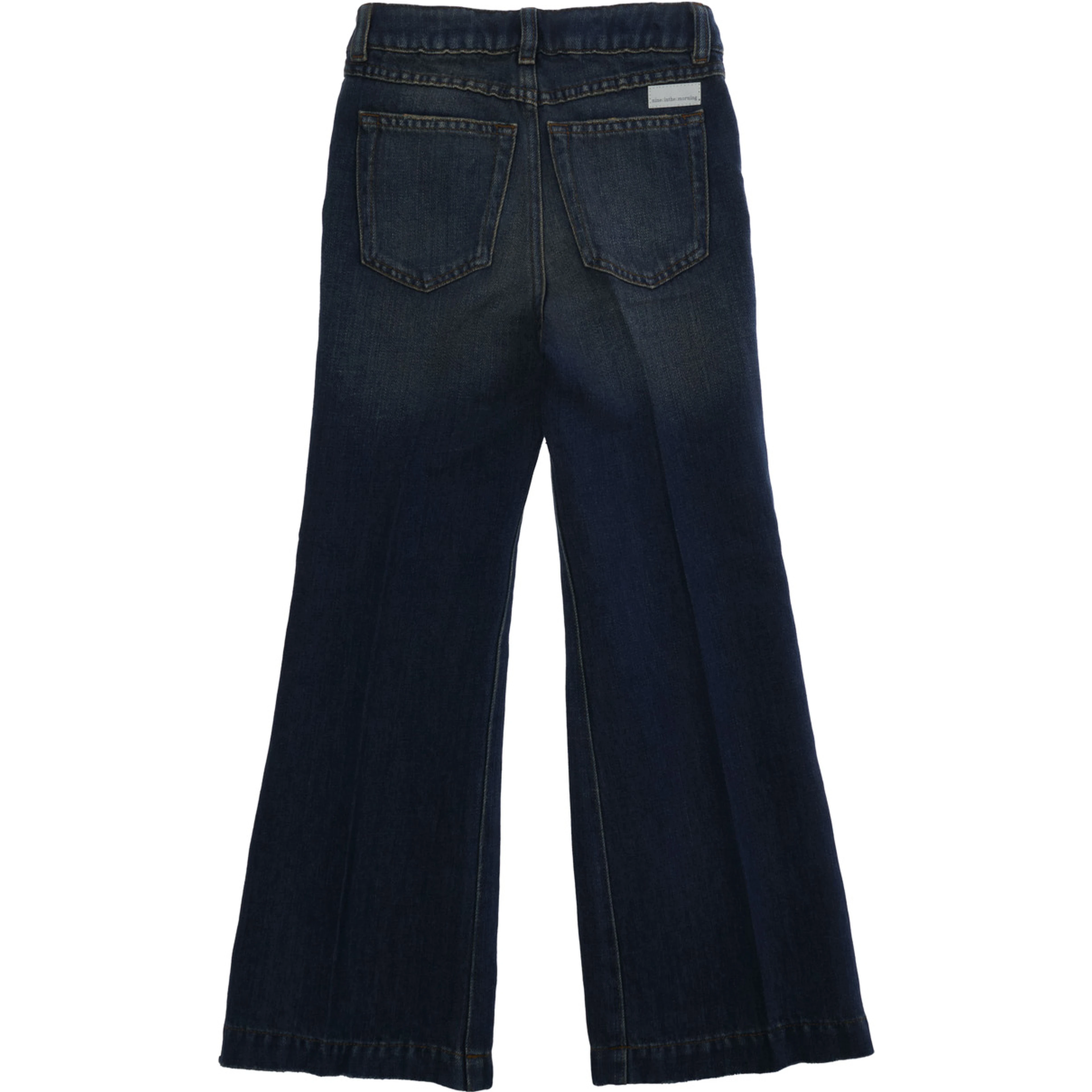 Pants J-NADIA 5 POCKET with five-pocket construction in blue cotton for children