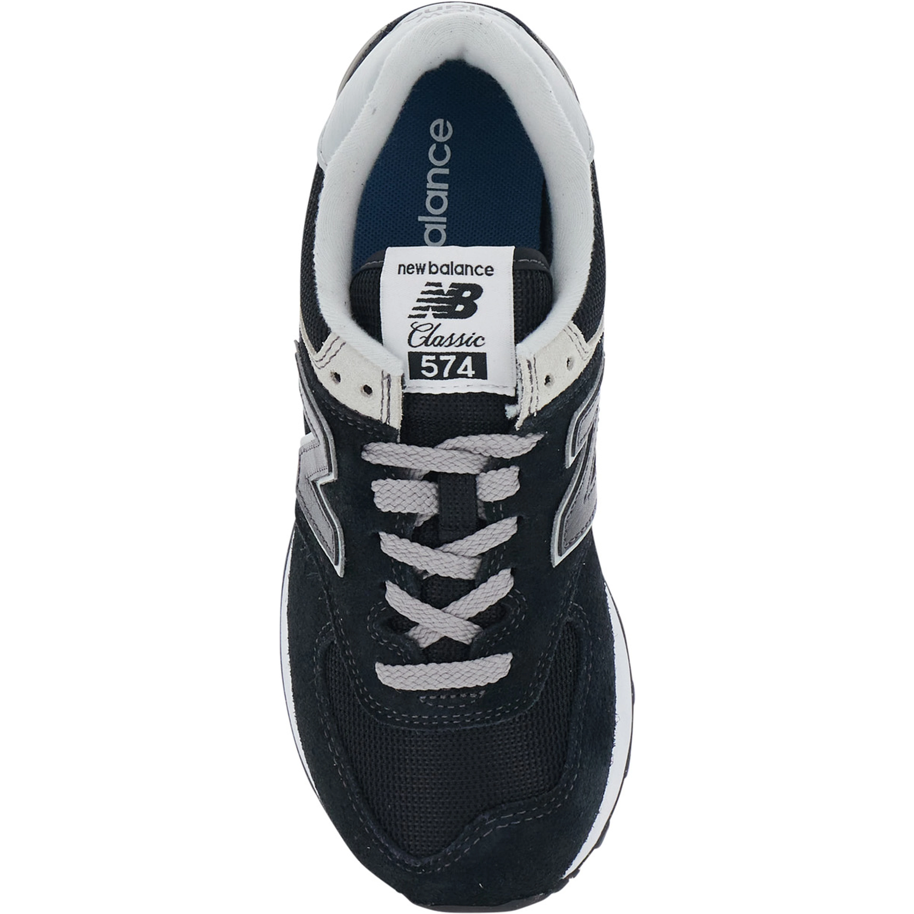 Black Low Top Sneakers with Logo Patch on the Tongue and Maxi Logo Patch on the Side in Leather and Fabric Women