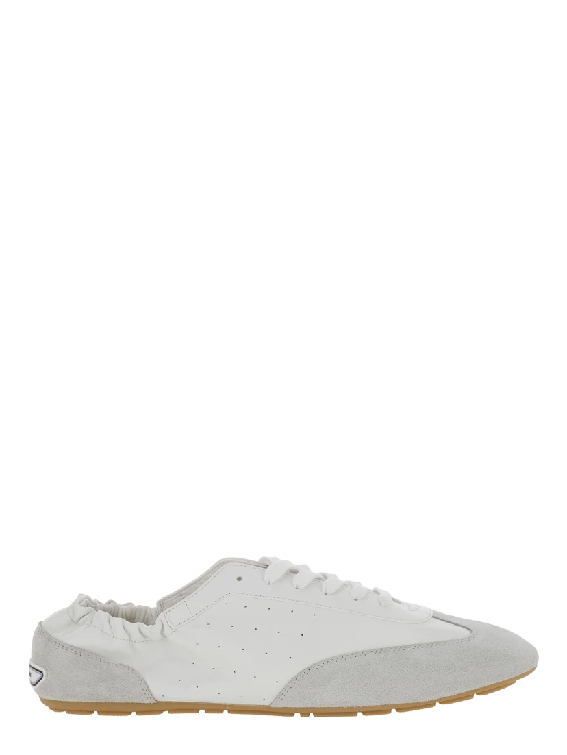 Sneakers ARTICO White with Leather Details