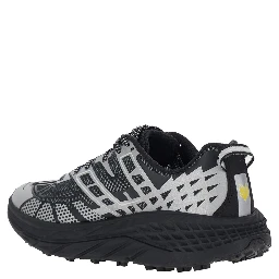 Sneaker U Speedgoat 2TS Low Top with Laces with Print and Logo Lettering on the Side in Black Tech Fabric Unisex