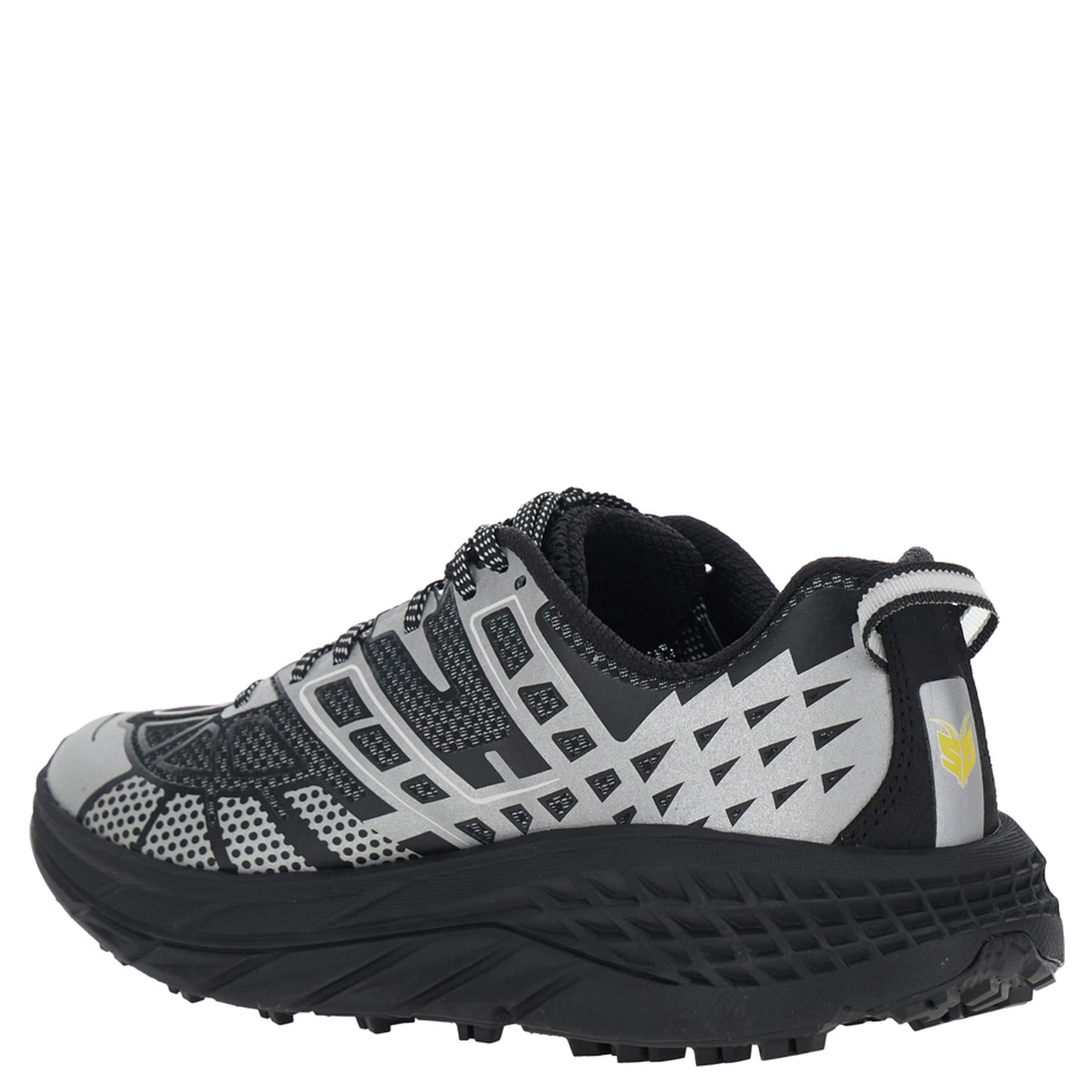 Sneaker U Speedgoat 2TS Low Top with Laces with Print and Logo Lettering on the Side in Black Tech Fabric Unisex