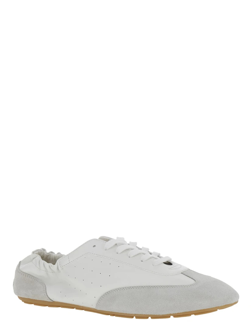 Sneakers ARTICO White with Leather Details