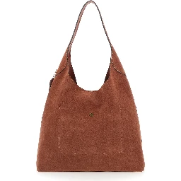 Shoulder Bag Brooklyn with Brown Leather Details for Women