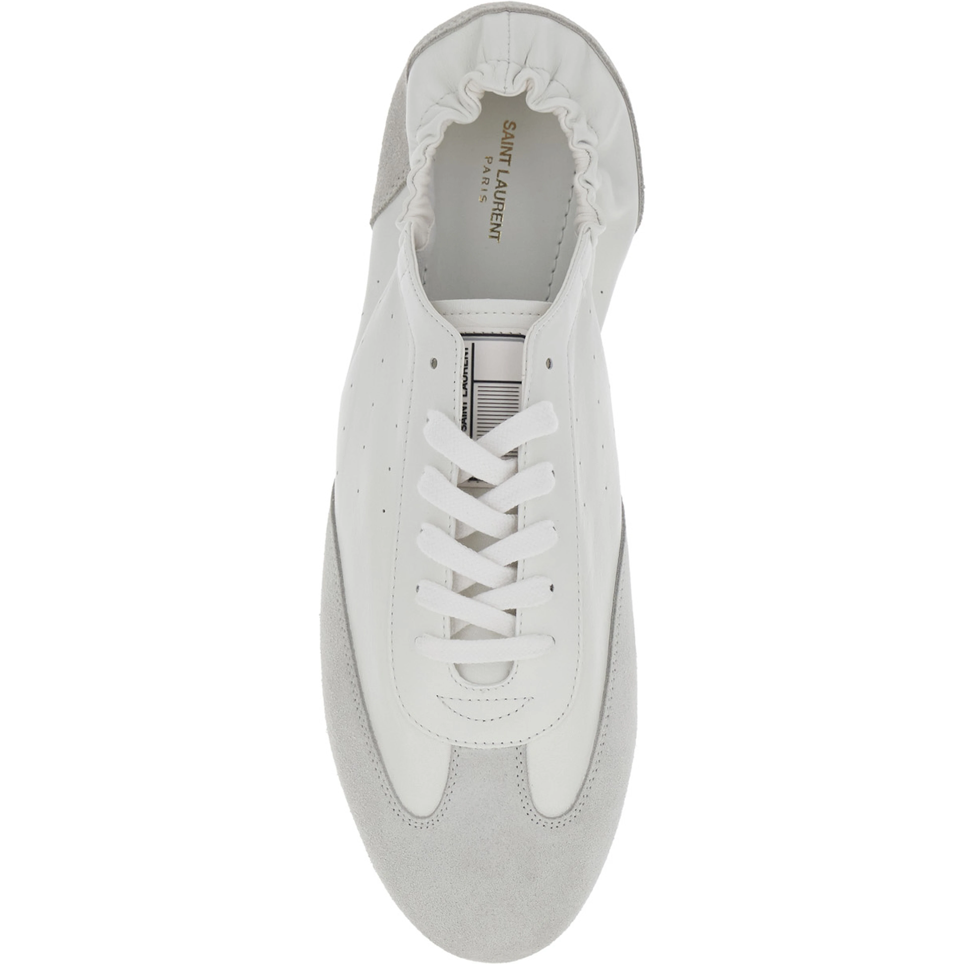 Sneakers ARTICO White with Leather Details