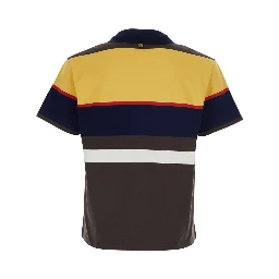Multicolor STRIPS T-Shirt with Colorful Details for Men