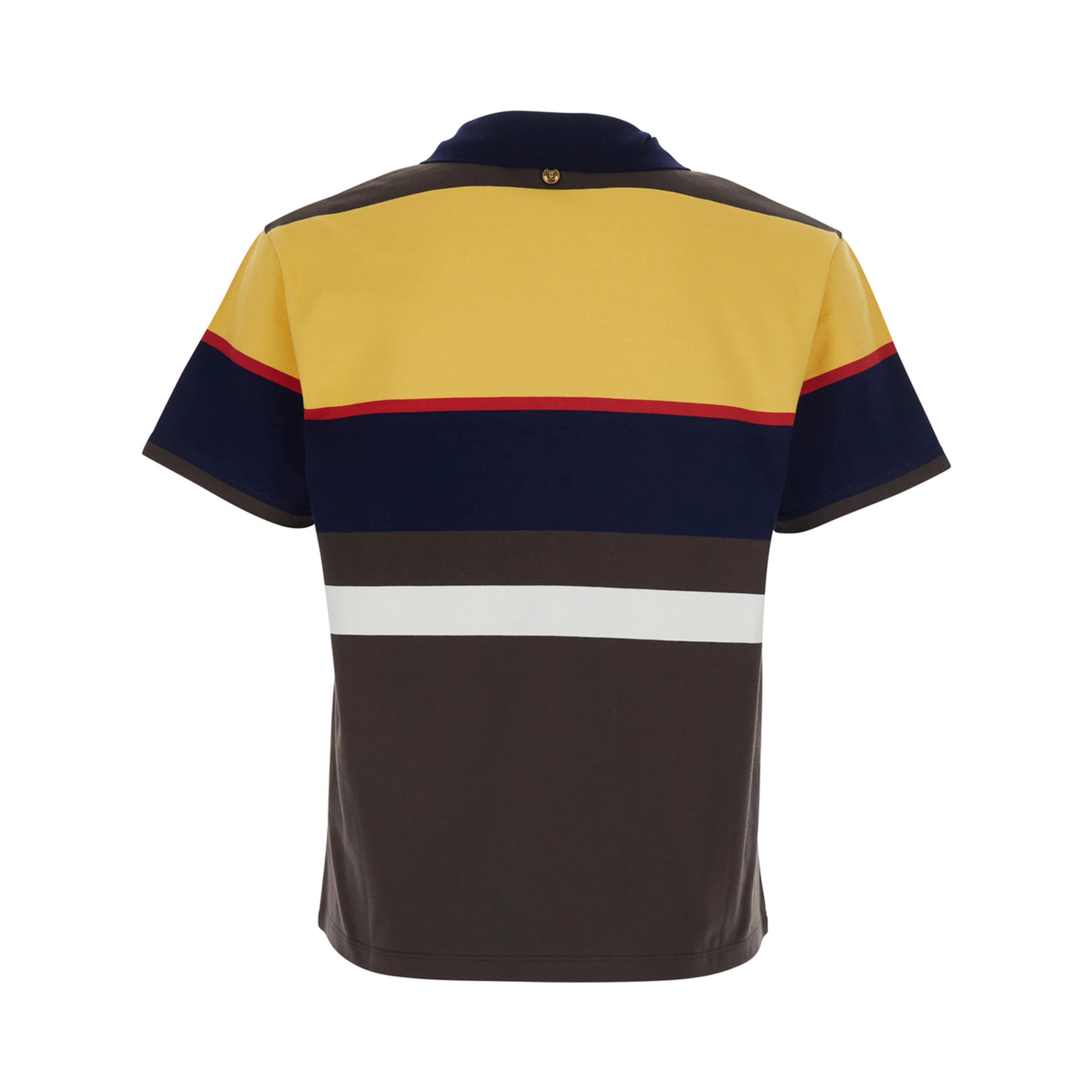 Multicolor STRIPS T-Shirt with Colorful Details for Men