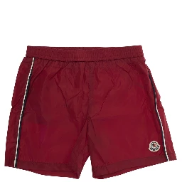 Red SWIMWEAR Swimsuit with logo detail on the front in Polyamide Kids
