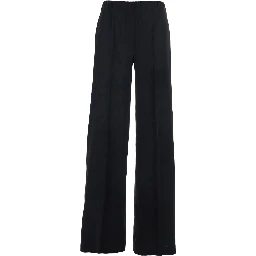 Black Womens Pants with Elastic Waistband