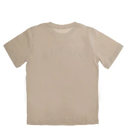 Short Sleeve T-shirt with Round Neck in Multicolor Cotton for Boy