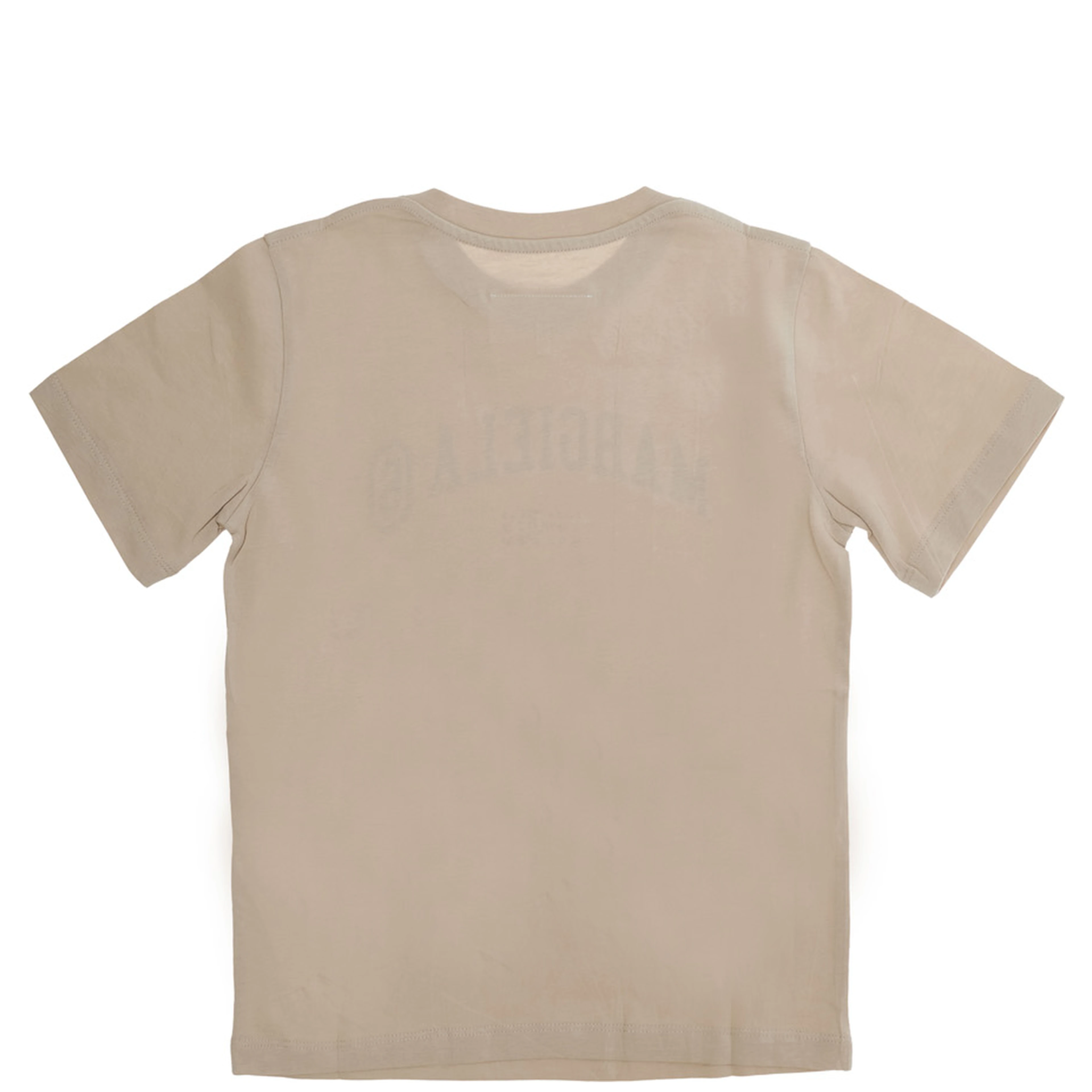Short Sleeve T-shirt with Round Neck in Multicolor Cotton for Boy