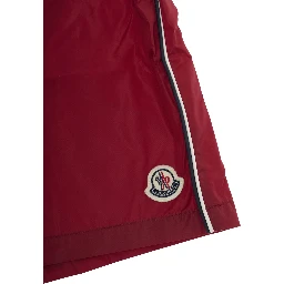 Red SWIMWEAR Swimsuit with logo detail on the front in Polyamide Kids