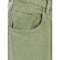 Jeans BEAPT2036CAC with five pockets and bleach finish in white denim for Women