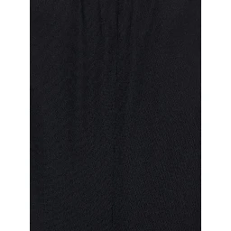 Black Womens Pants with Elastic Waistband