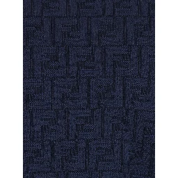 Blue Crew neck T-shirt with FF all-over motif in cotton for men