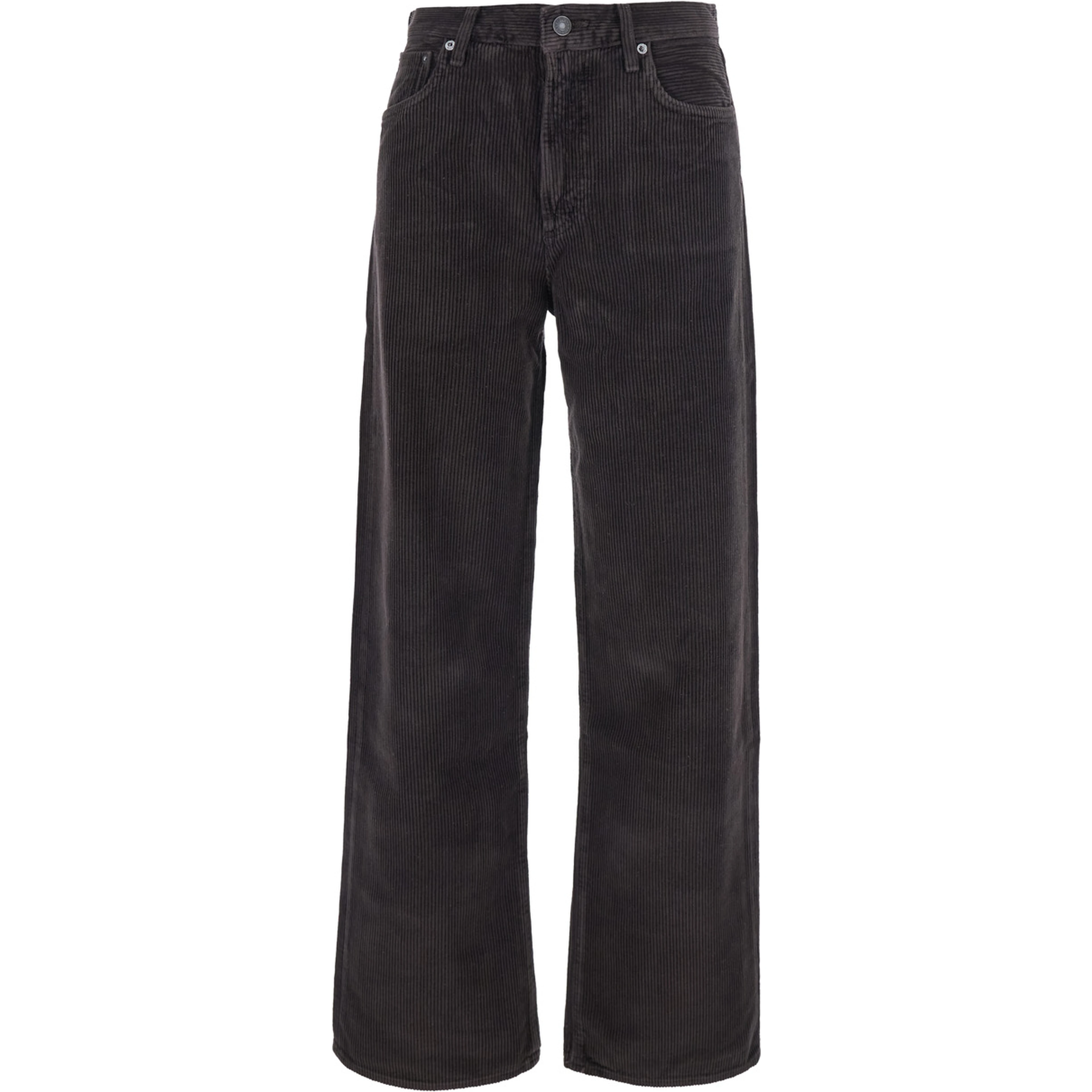 REN brown five-pocket jeans in velvet women