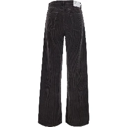 REN brown five-pocket jeans in velvet women