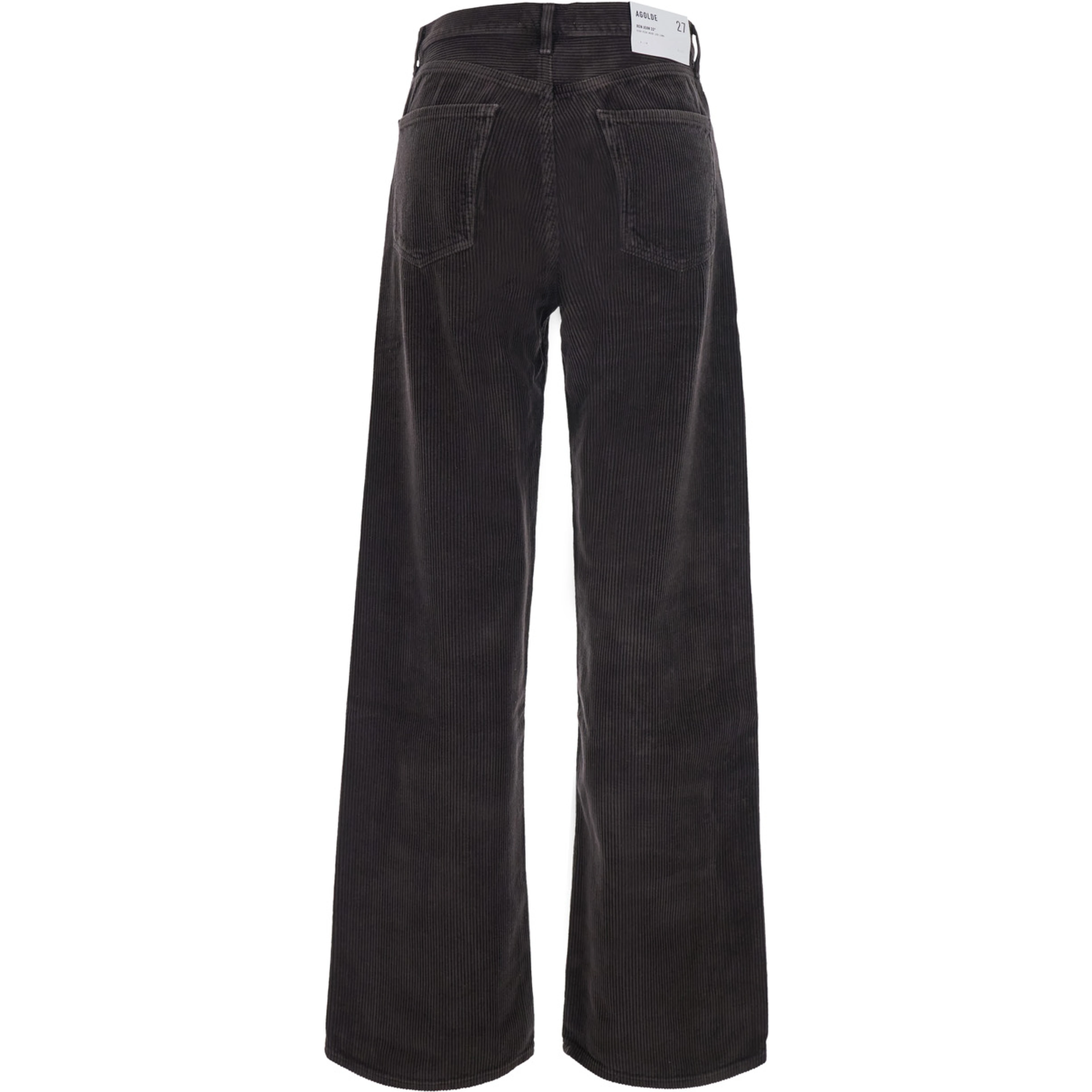 REN brown five-pocket jeans in velvet women