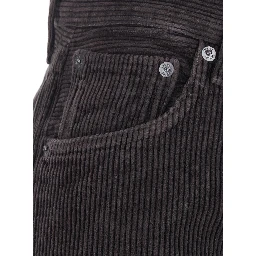 REN brown five-pocket jeans in velvet women