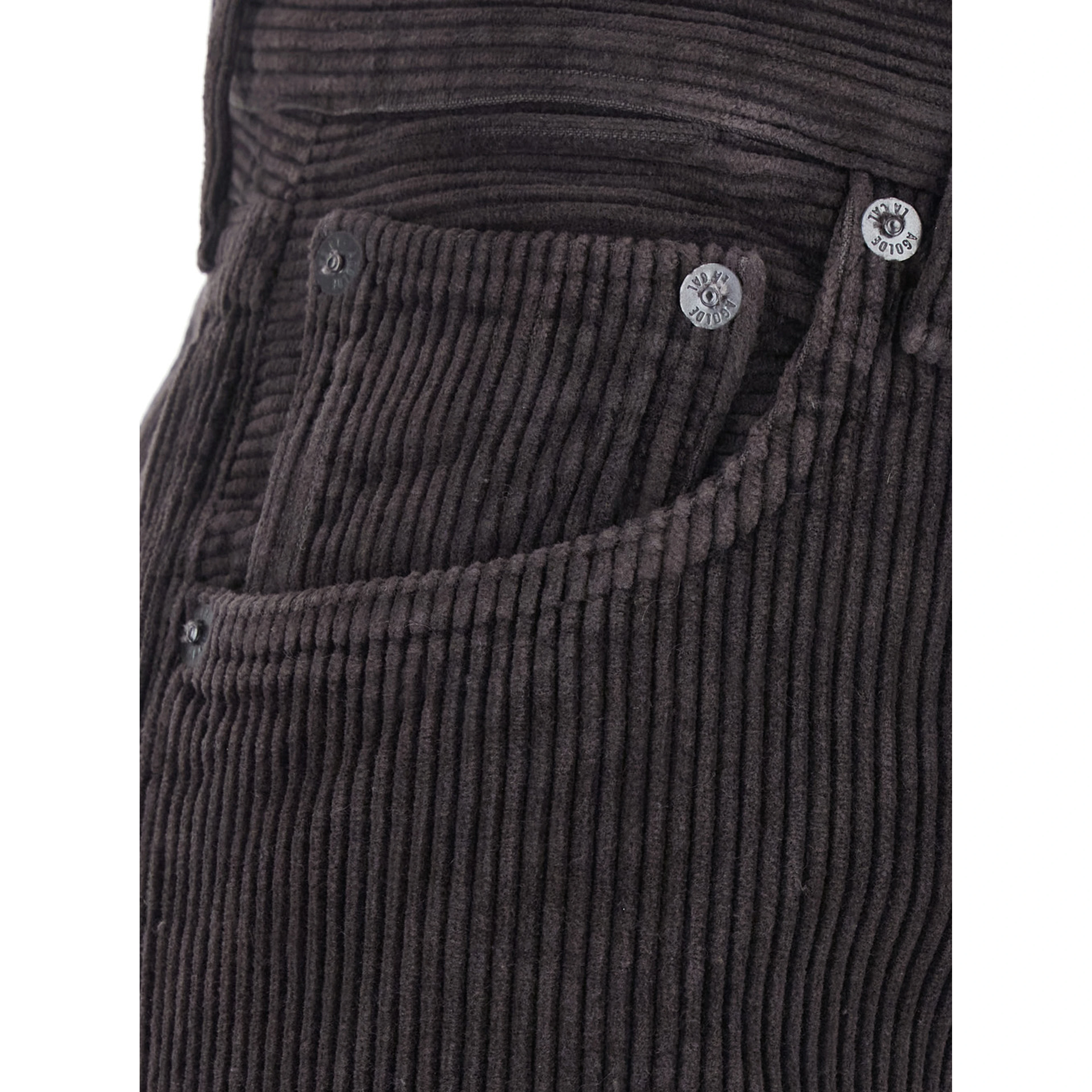 REN brown five-pocket jeans in velvet women