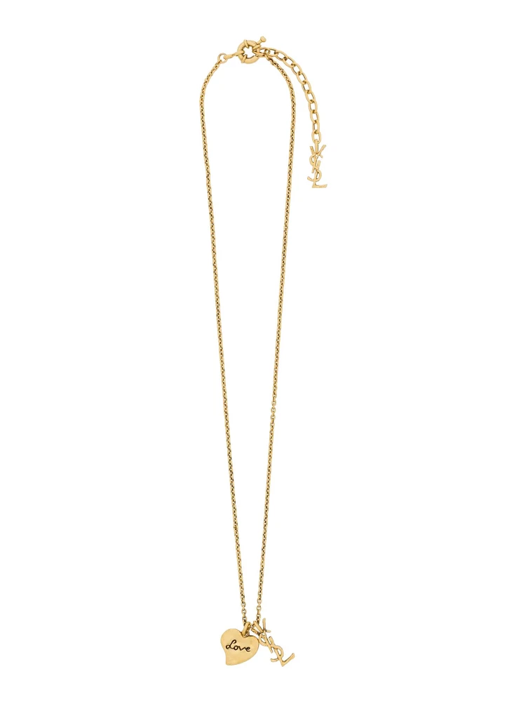 NECKLACE CHARMS COEUR CASSANDRE