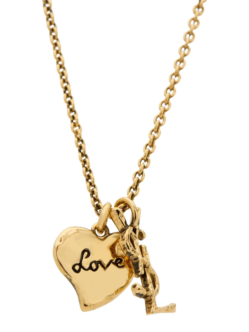 NECKLACE CHARMS COEUR CASSANDRE
