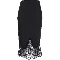 Skirt SABLE with Black Lace Skirt
