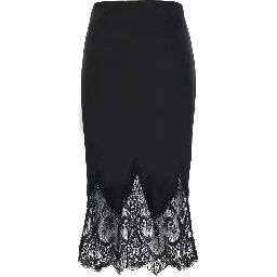 Skirt SABLE with Black Lace Skirt
