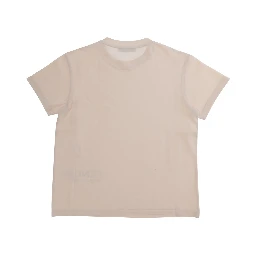 Peony Pink Jersey T-shirt with Logo and Short Sleeves for Girl