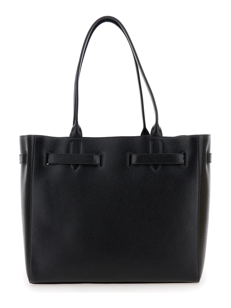 grain leather medium tote alternative