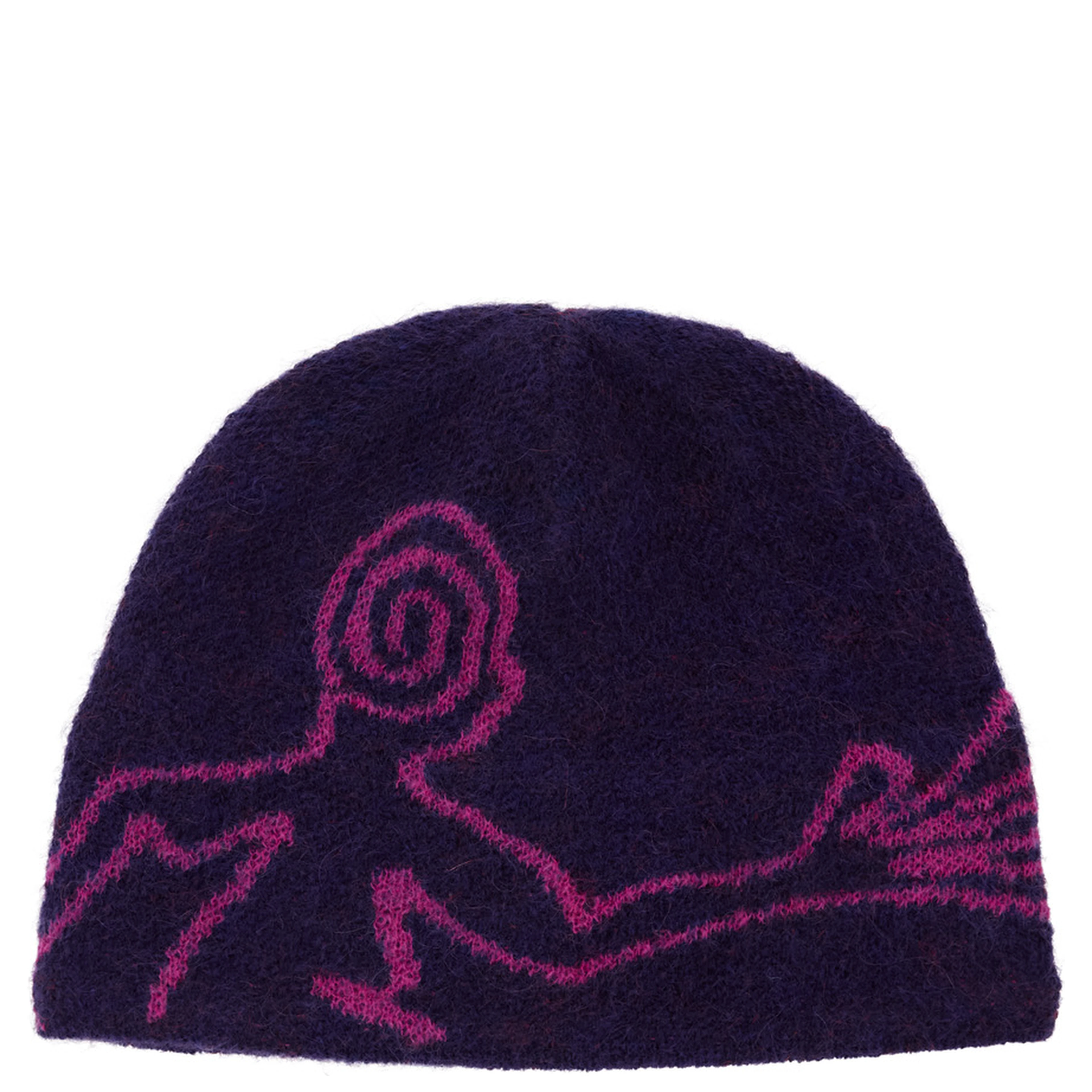 Hat with logo and patch in Tech Fabric violet unisex