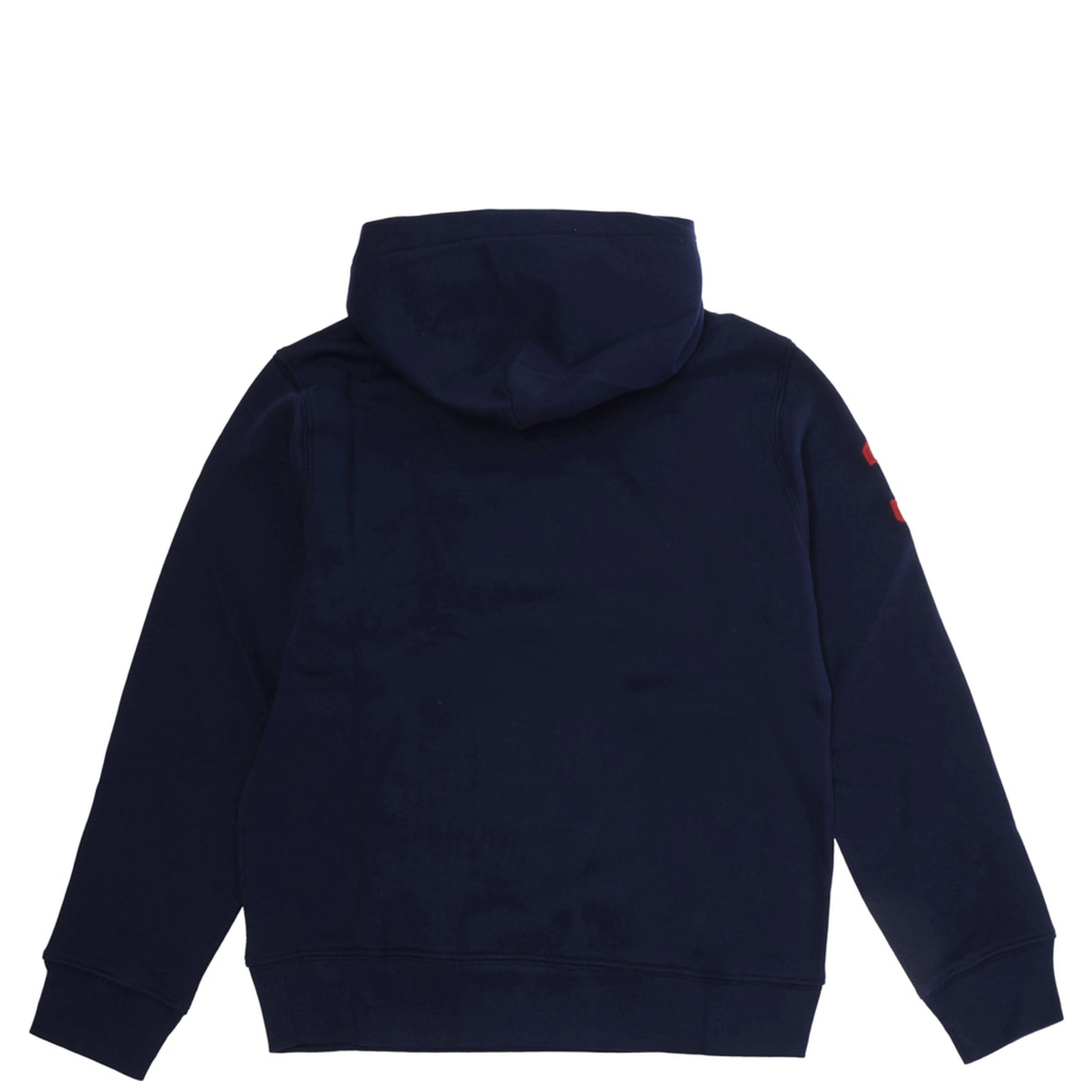 Blue Hoodie with Maxi Pony Logo in Cotton for Boy