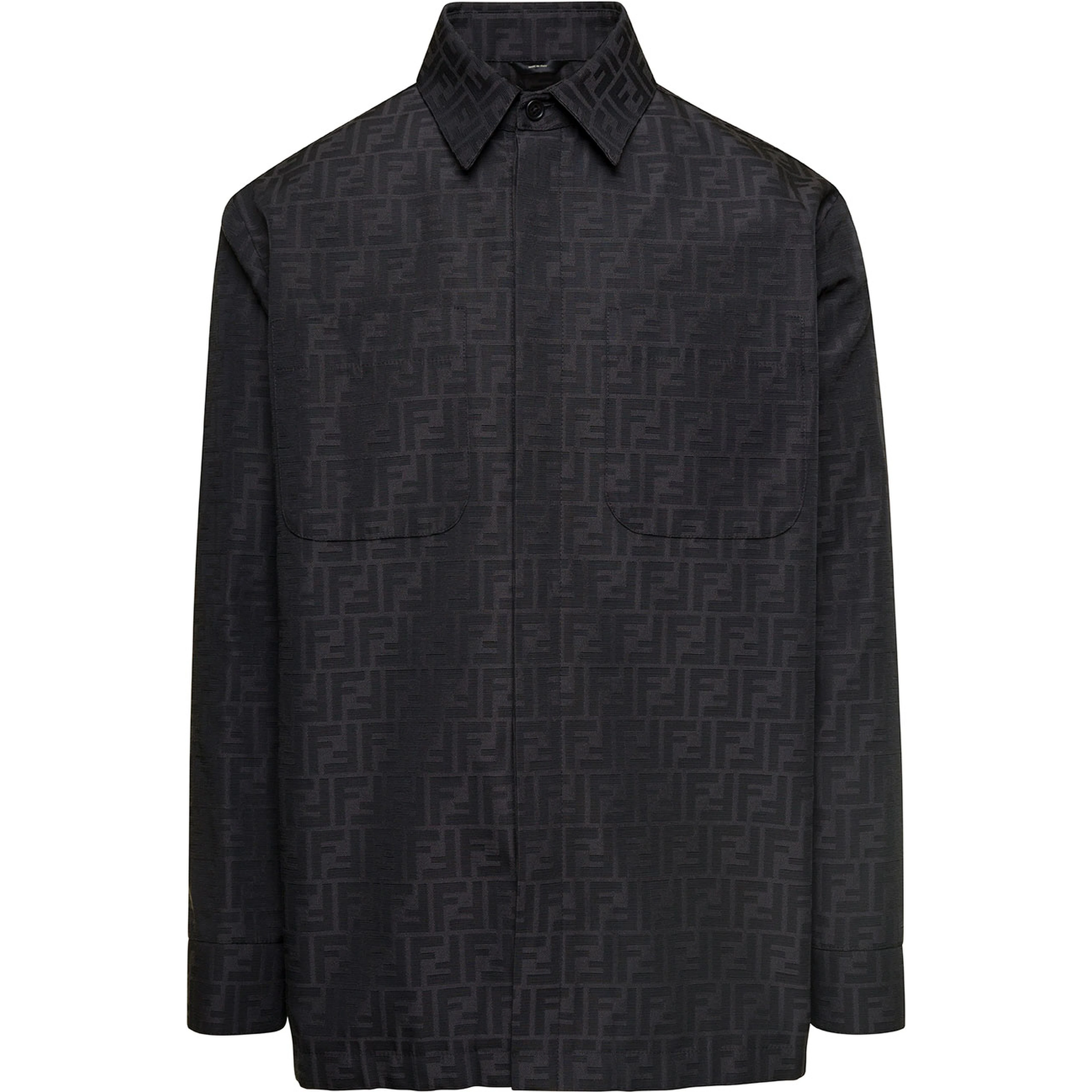 OVERSHIRT FENDI ZUCCA JACQUARD