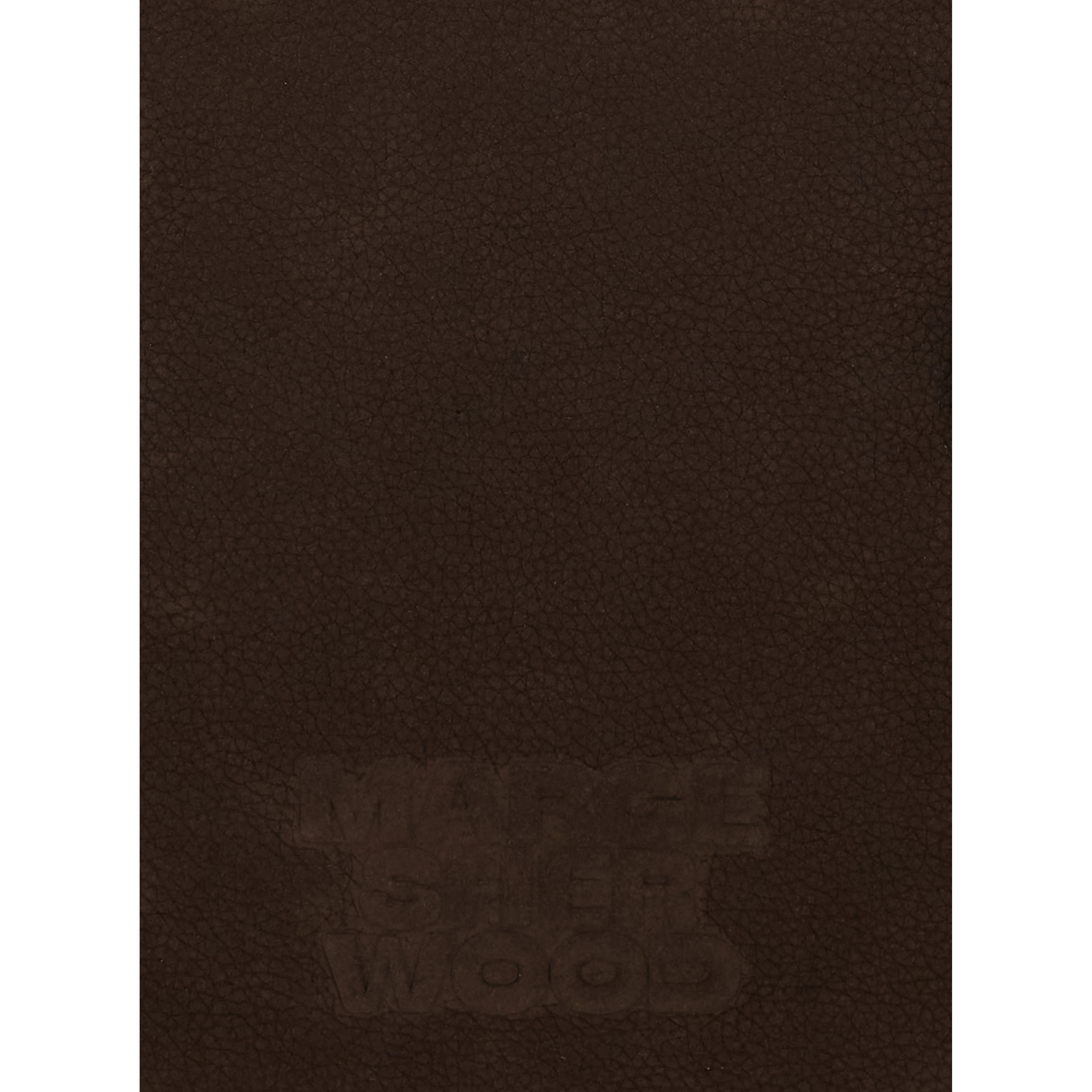 Shoulder Bag Soft Boston Small with Logo Lettering on the Front in Brown Leather for Women