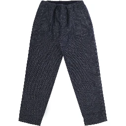 Emporio Armani Kids Pants with pockets and logo, in fabric, blue, boy